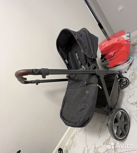 Детская коляска 2 в 1 б/у aвs design