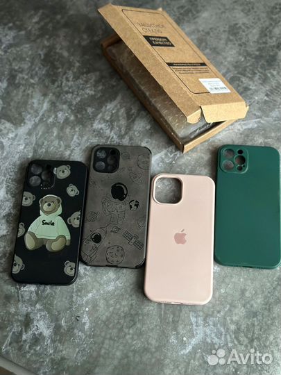 Чехлы набор на iPhone 12 про
