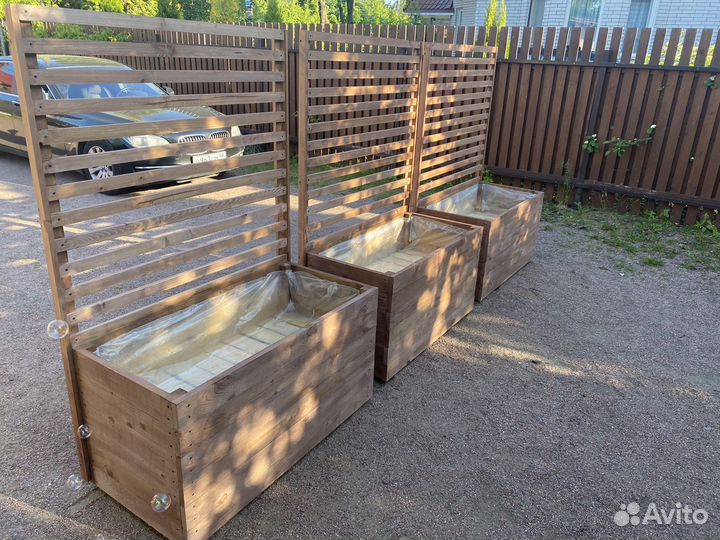 Кашпо для цветов из дерева, ящик для туй