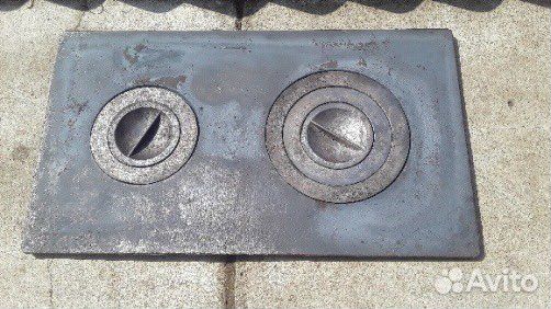 Чугунная плита для печки