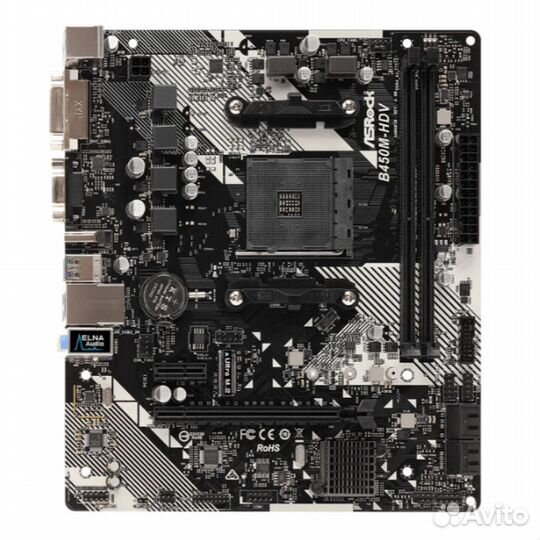 Материнская плата ASRock B450M-HDV R4.0 245716