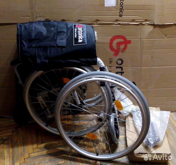 Коляска инвалидная прогулочная Ортоника