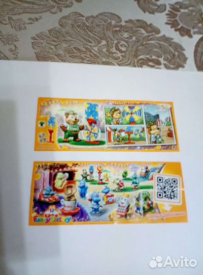 Вкладыши для киндеров