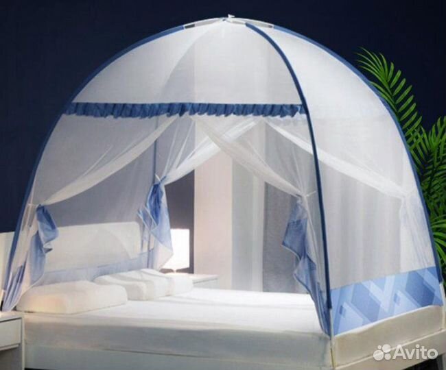 Антимоскитный шатëр на кровать 150х200см