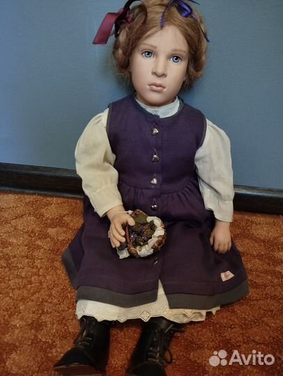 Кукла коллекционная немецкого мастера Сидикит