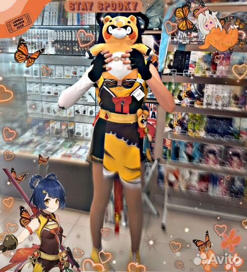 Косплей геншин Сян лин