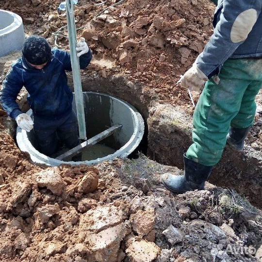 Монтаж септика, жби септик