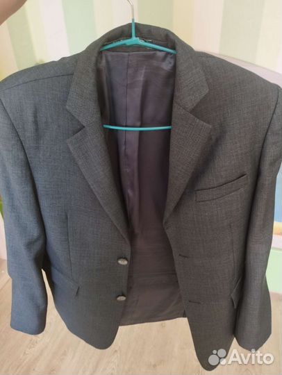 Пиджак школьный для мальчика 158