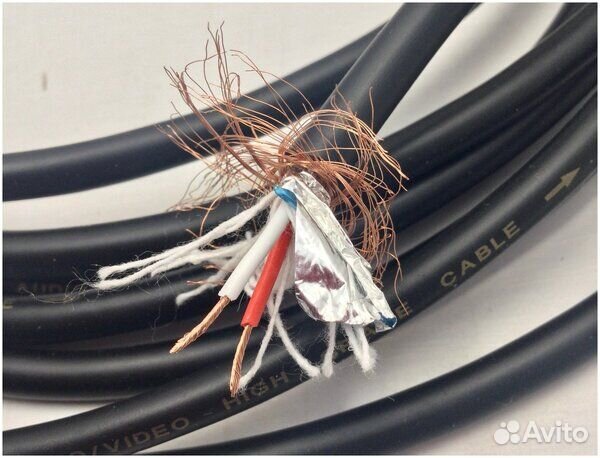Провод 2 жильный микрофонный