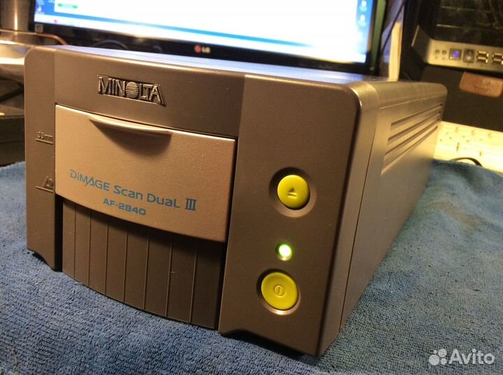Minolta Dimage Scan Dual 3 AF2840 гарантия 3 года