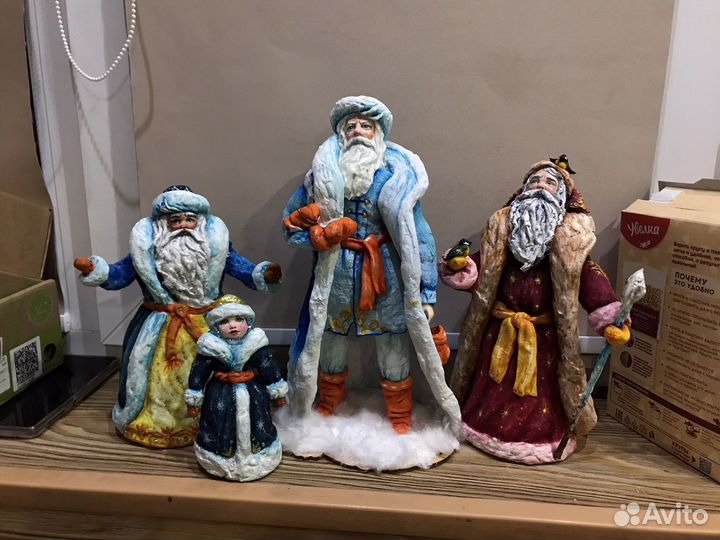 Дед мороз ватный