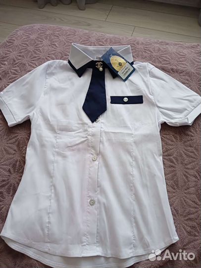 Рубашка белая для девочки