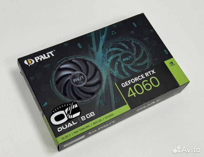 Новая rtx 4060 palit dual