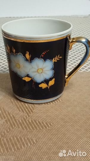 Бокал СССР cobalt винтаж