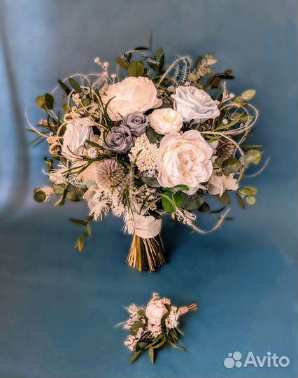 Букет невесты из сухоцветов на заказ