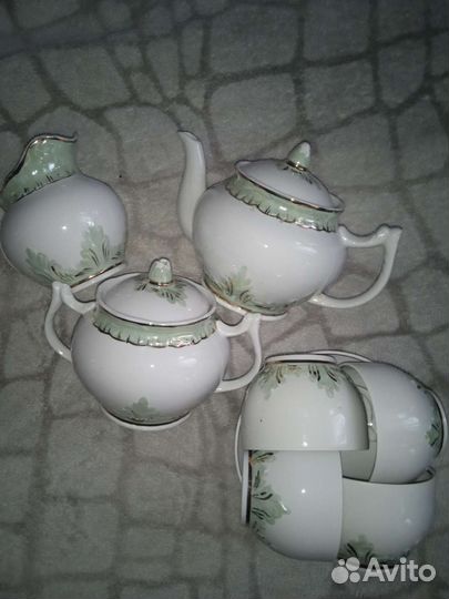 Сервиз чайный Барбарис СССР