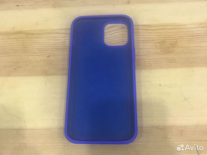 Чехол на iPhone 12 pro max синий