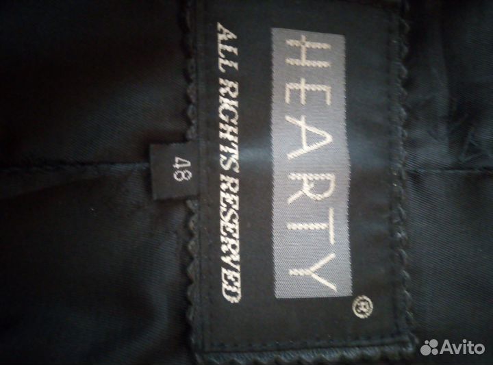 Кожаный пиджак мужской