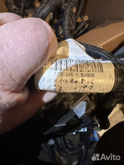 Проводка моторного отсека Nissan Qashqai J11