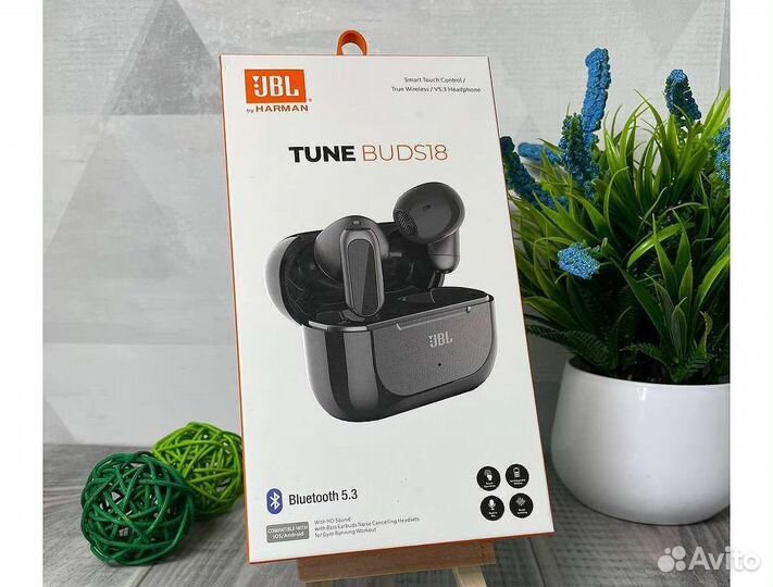 Беспроводные наушники jbl tune buds18