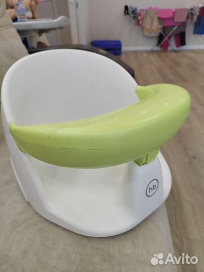 Стульчик для купания happy baby