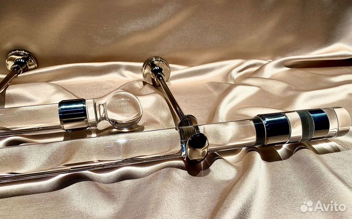 Карнизы для штор дизайнерские, кольца, наконечники