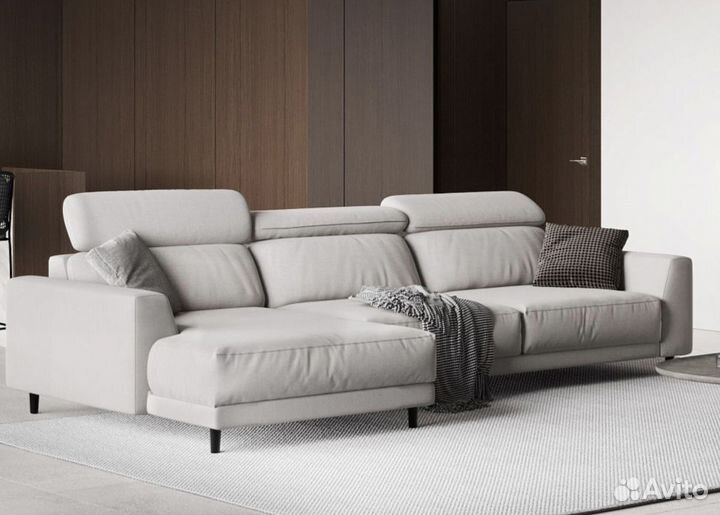 Угловой диван трехсекционный Caira