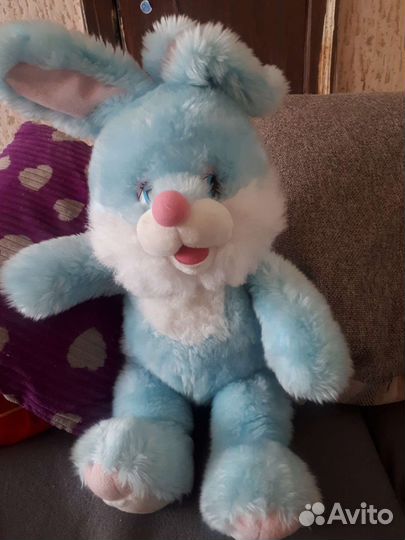 Мягкая игрушка заяц, говорящая