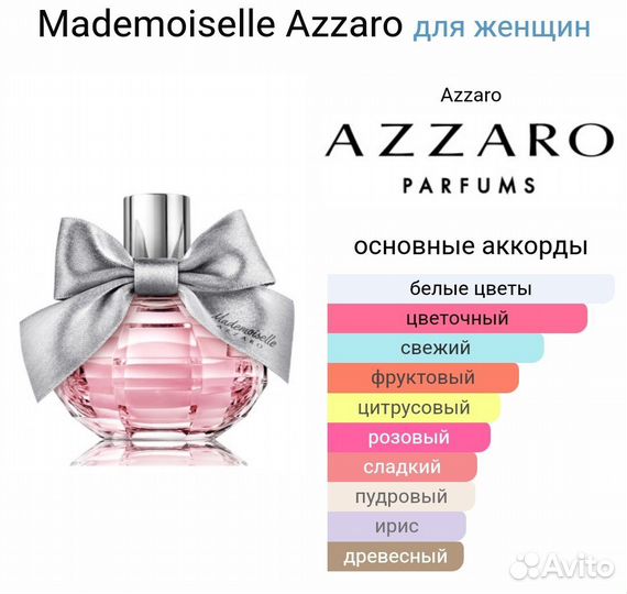 Azzaro Mademoiselle 35 ml Тестер