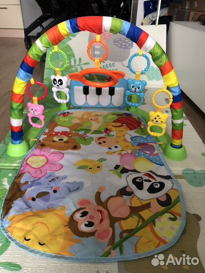 Развивающий коврик с пианино