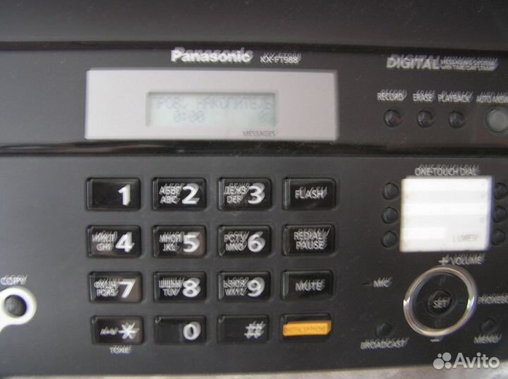 Продам факс Panasonic KX-FT988