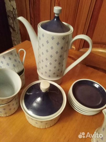 Сервиз чайный кофейный Volkstedt ГДР