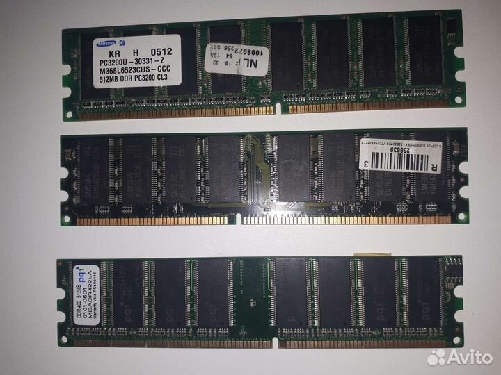 Оперативная память ddr 512mb