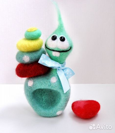 Валяная улитка