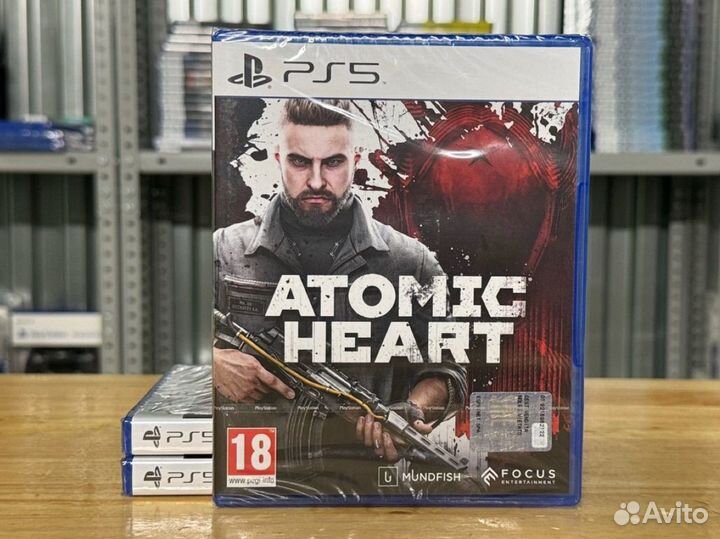 Диск Atomic Heart PS5 (Новый)