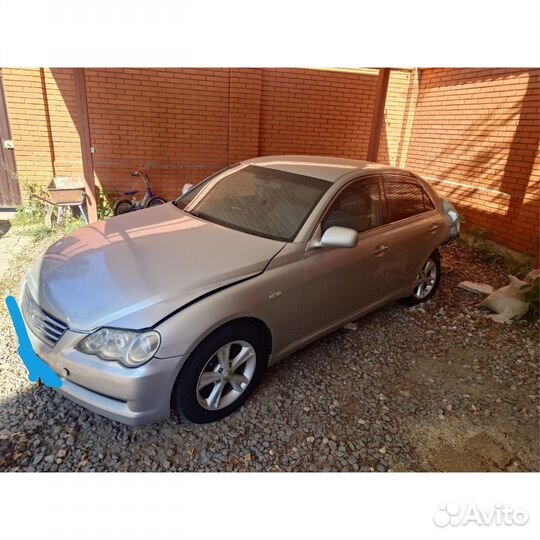 Toyota Mark X 2.5 AT, 2005, битый, 346 786 км