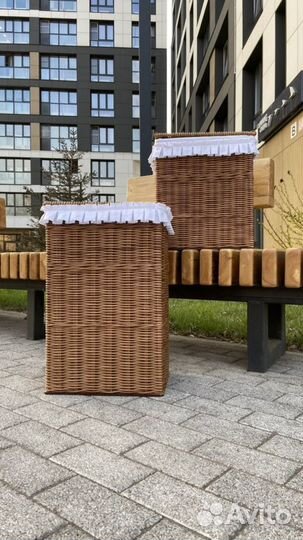 Плетёные корзины для дома любой размер и форма