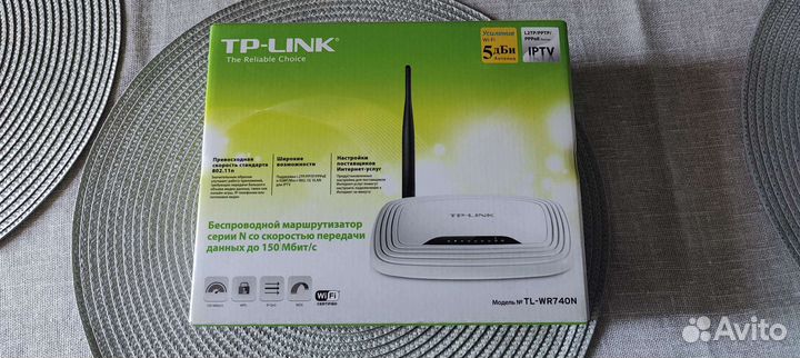 Wifi роутер tp-link tl wr740n