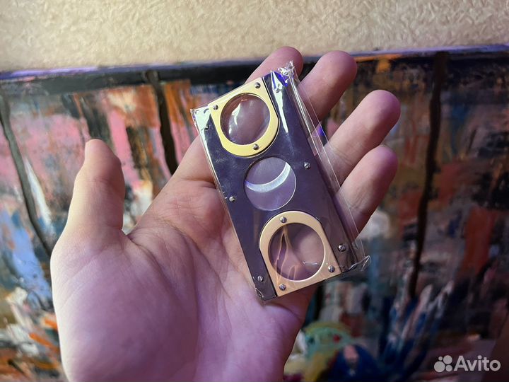 Гильотина Cohiba для сигар металлик