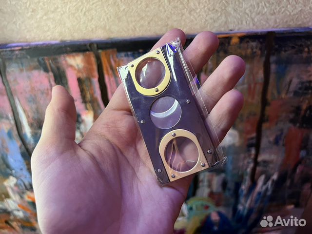 Гильотина Cohiba для сигар металлик