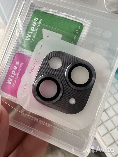 Защитное стекло на камеру iPhone 14