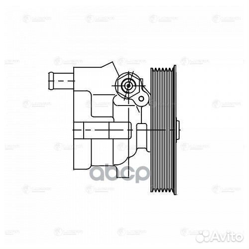Насос гур для а/м Renault Logan (08) /Duster (1