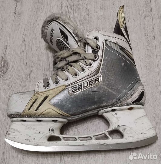 Коньки хоккейные JR Bauer supreme ONE 9. White 3D