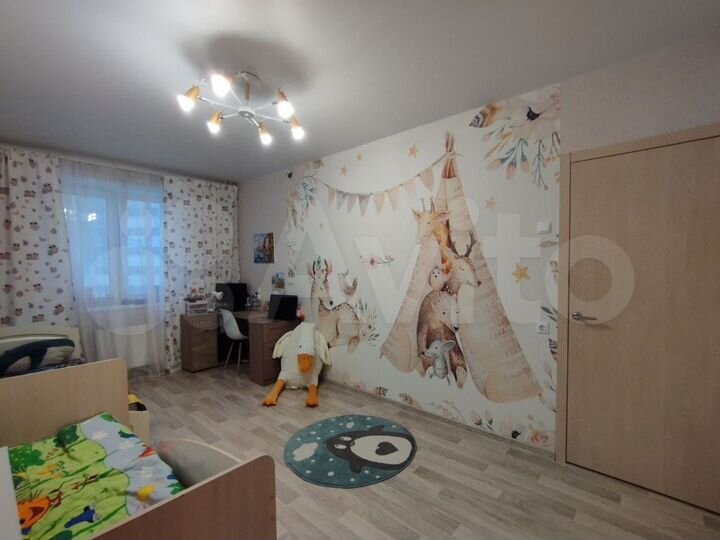 2-к. квартира, 57 м², 4/16 эт.