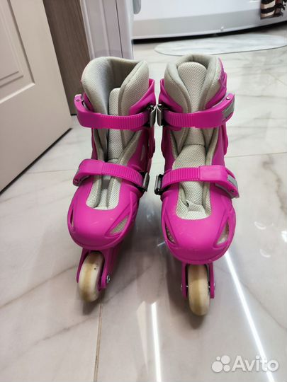 Роликовые коньки детские раздвижные