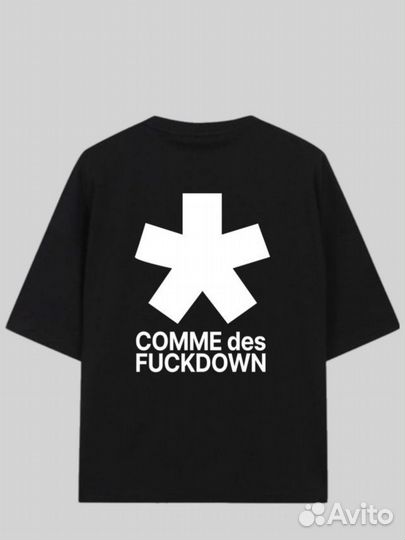 Футболка comme des fuckdown