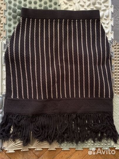 Юбка с бахромой