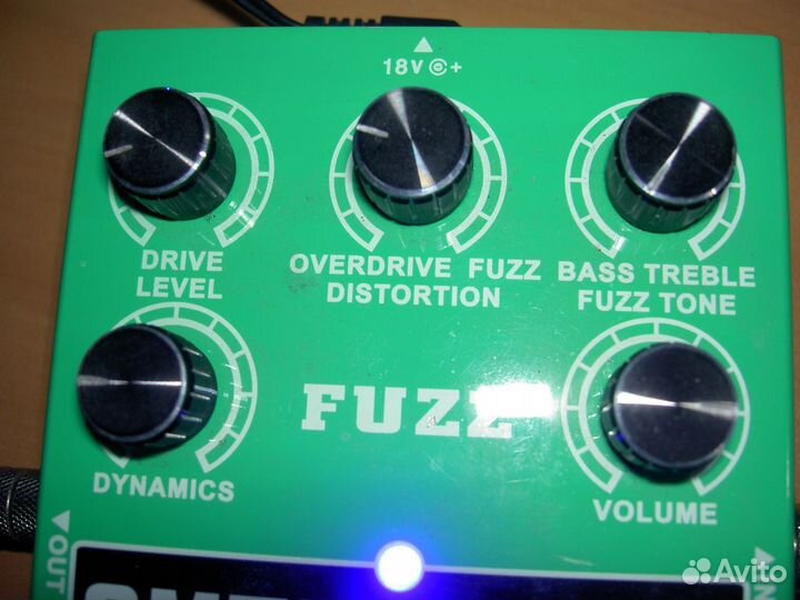 Гитарная педаль xvive W2 Overdrive Fuzz