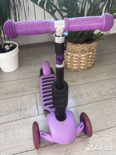 Самокат детский трехколесный