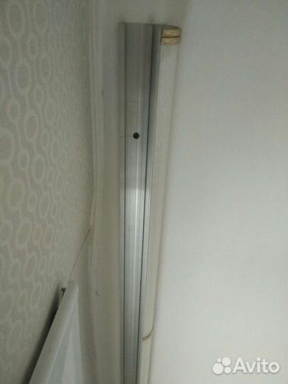 Карниз алюминиевый двухрядный 2 метра